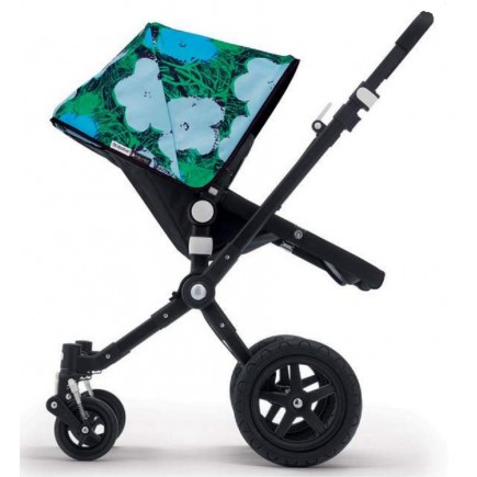 Bugaboo Cameleon 3 Andy Warhol Special Edition Stroller - Blue Flowers