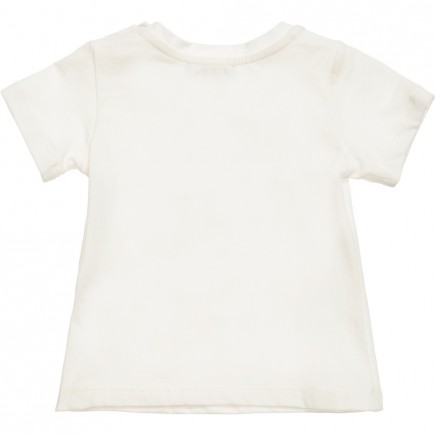 ROBERTO CAVALLI Baby Girls White 'Tiger' T-Shirt