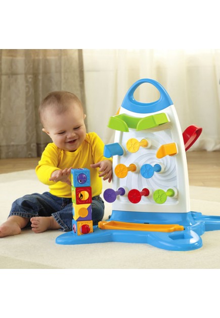 Fisher Price Roller Blocks Play Wall