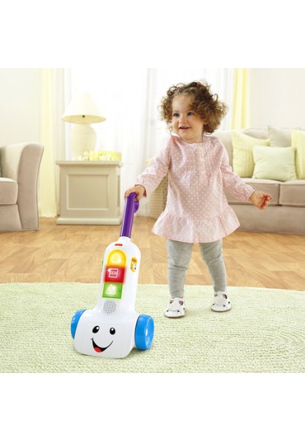 Fisher Price Laugh & Learn Smart Stages Vacuum in White