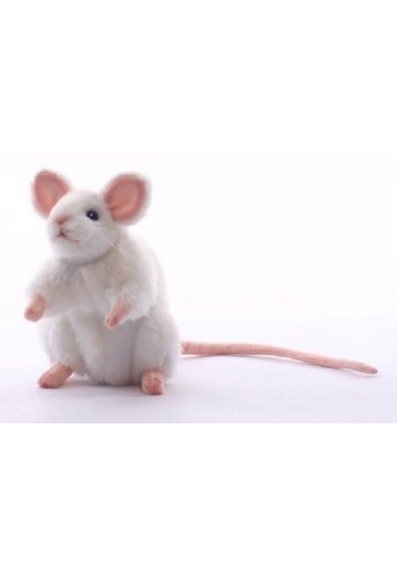 Hansa Toys Mouse, White German