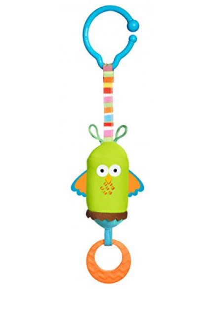 Tiny Love Friend Wind Chime Clip on Toy, Owl