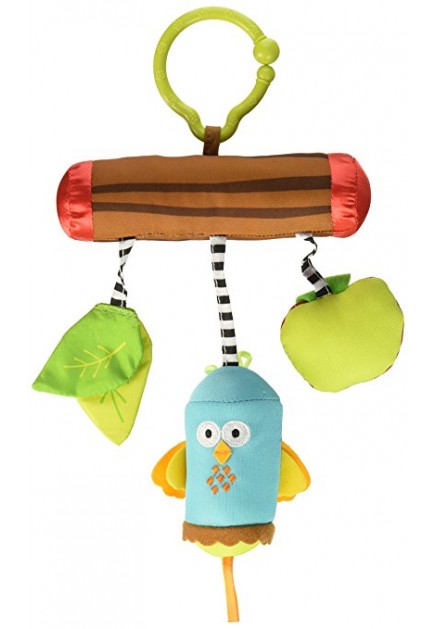 Tiny Love Wind Chimes Clip on Toy, Woodland 