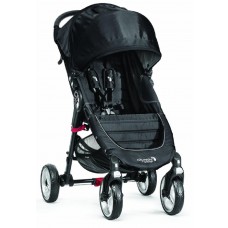 2015 Baby Jogger City Mini 4-Wheel Stroller in Black/Gray