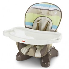 Fisher Price SpaceSaver High Chair – Green Stripes