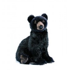 Hansa Toys Black Bear Cub, Seated 