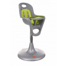 Boon Flair Pedestal Highchair in Grey/Green