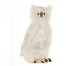 Hansa Toys Snow Owl with Moving Head, 16in
