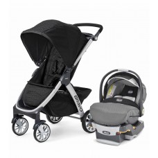 Chicco Bravo & Keyfit Trio Travel System in Ombra/Graphica