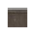 wilkes trunk wide dresser topper-Antiqued Charcoal Brown